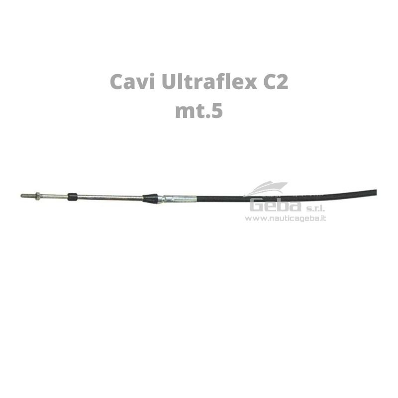cavi comando motori fuoribordo ultraflex c2 5 metri