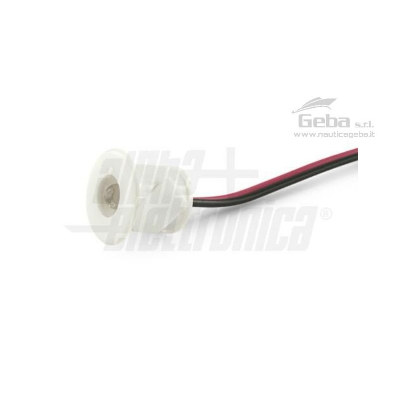 Faretto Led da incasso - 0,3W - 12V - Bianco naturale, Bianco Freddo, Bianco Caldo Faretto Led da incasso - 0,3W - 12V bianco caldo