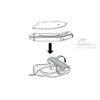 schema layout tender gommone barca avvolgibile gonfiabile eurovinil nautico, trasporto persone. Disponibile acquisto online.
