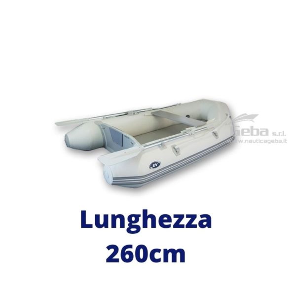 tender gommone barca avvolgibile gonfiabile eurovinil nautico, da pesca, trasporto persone. Disponibile acquisto online. Lunghezza 260cm