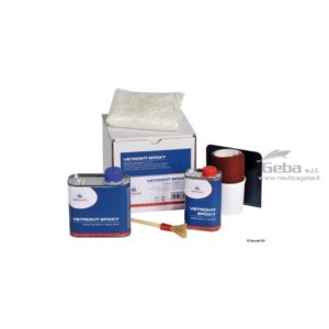 Kit riparazione con resina epossidica vetroresina Osculati