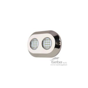 Faro faretto subacqueo led 1224V 120W IP68 per barca nautica