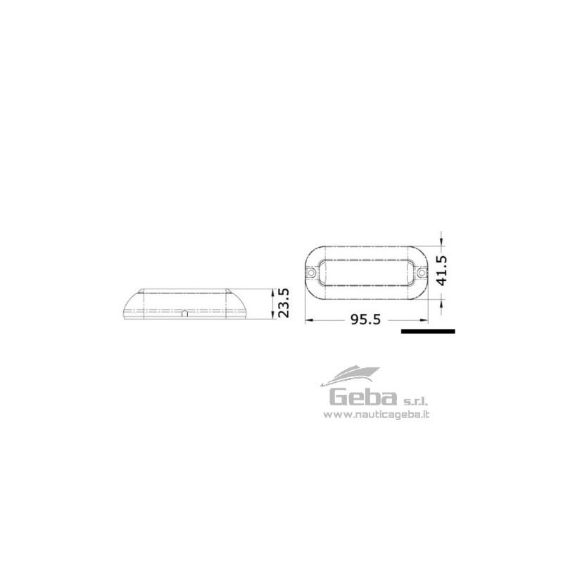 Carcassa in acciaio inox AISI 316 lucidato a specchio.
Attenzione: a causa dell’elevata temperatura generata durante il funzionamento, non può essere utilizzata fuori dall’acqua.
Luce subacquea a LED IP68
Articolo
V
W
Lumen
K
Angolo Led
N° Led
Colore Led
GE 13.640.01
10/30
3,6
343
5700
108°
27
Bianco
GE 13.640.02
10/30
3,6
74
5700
108°
27
Blu
GE 13.640.03
12
1.2
95/67/10/12
2800-3200
120°
18
- RGBW
Luce subacquea a LED IP68: istruzioni
Per quanto riguarda i faretti subacquei nella versione RGBW premendo in sequenza l'interruttore ON-OFF si può selezionare il colore dei LED (bianco/verde/blu/rosso).
I lumen sono così sviluppati Lumen bianco 95, verde 67, blu 10, rosso 12.
Entra nel nostro negozio di nautica online e scopri la vasta gamma di faretti subacquei e fari da murata e plancetta subacquei disponibili nel nostro negozio online di accessori nautici. Luce subacquea a LED IP68 in acciaio inox AISI 316 schede tecniche