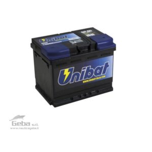 BATTERIE UNIBAT AVVIAMENTO 12V 60AH 480A