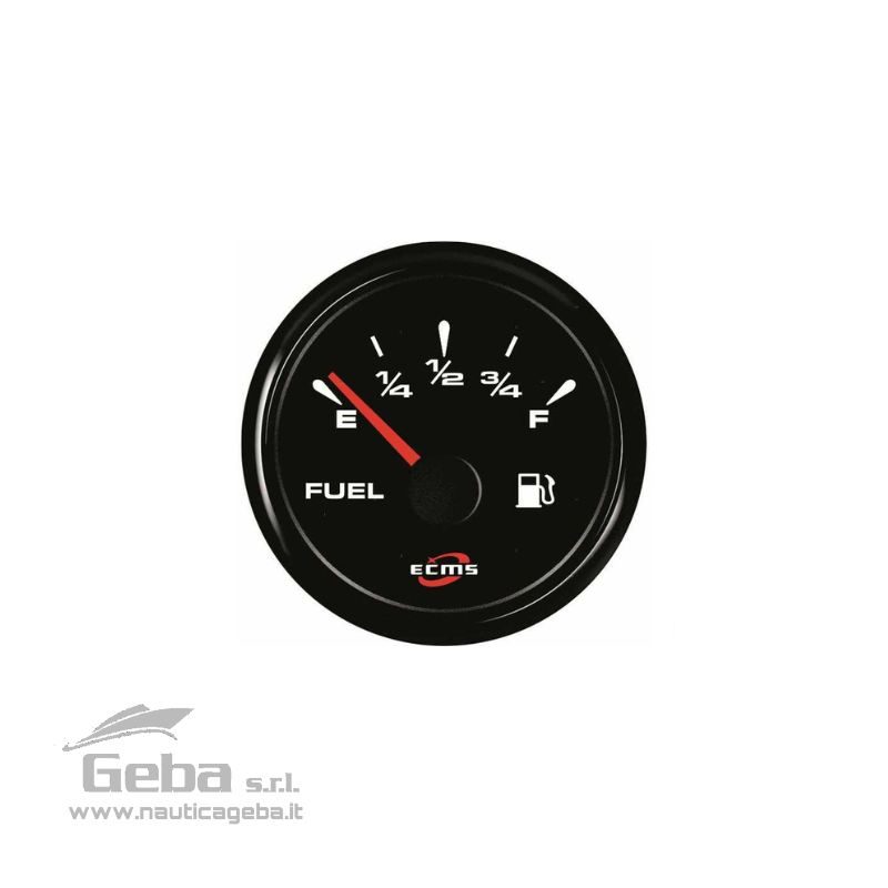 Indicatori di livello elettrici strumentazione Ecms All Black 9-32V Indicatori di livello elettrici strumentazione Ecms All Black 9-32V