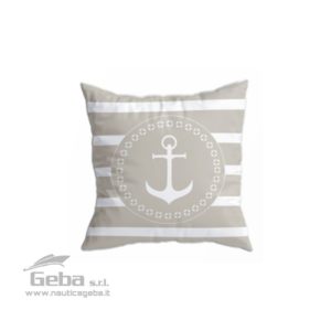 Copia di cuscini 40× 40 cm nautici cuscineria con imbottitura per barca SANTORINI – BEIGE