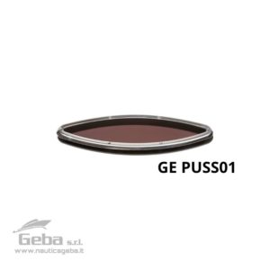 Oblò ovale fisso senza apertura con vetro in Acrilico e telaio in Acciaio Inox.