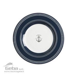 Piatti dessert da dolce stoviglie in melamina confezione 6 pezzi SAILOR SOUL