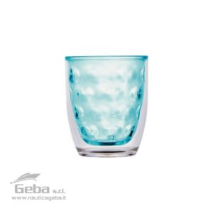 Set bicchieri termici da bibita confezione 6 pezzi per barca MOON – ACQUA
