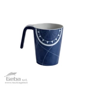 Tazze colazione mug da the tazza di caffè in melamina confezione 6 pezzi antiscivolo PACIFIC