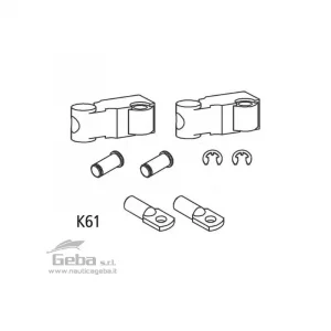 Kit adattamento cavi Ultraflex K61 per cavo C22