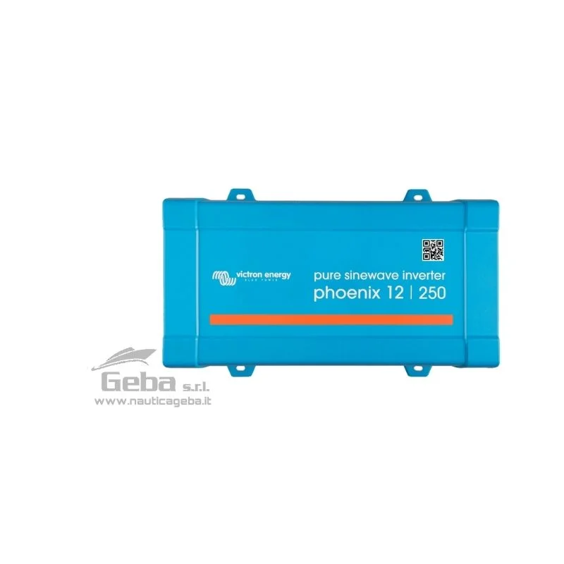 Inverters ad onda pura sinusoidale serie Phoenix, sviluppati per l’uso professionale e adatti per tutte le applicazioni che necessitano di una forma d’onda perfetta e calibrata. Questa efficienza è stata ottenuta utilizzando la tecnologia ibrida HF denominata SinuxMax, attualmente l’unica in grado di garantire senza problemi tutta la potenza necessaria a qualsiasi utenza con ingombri e pesi ridotti. La tecnologia SinuxMax inoltre ottimizza la risposta alle richieste di potenza durante l’avviamento di alcune particolari utenze come: compressori frigoriferi, motori elettrici e simili dove è richiesta una grande potenza allo spunto.
Caratteristiche standard Involucro in alluminio con trattamento epossidico, protezione antigocciolamento, protezione della scheda con trattamento acrilico, ventilazione forzata con sensori di temperatura, connettore per accensione remota, cavi batteria (1.5 m), protezione contro: cortocircuito sull’uscita e alta temperatura. Inverter Victron Energy onda sinusoidale pura serie Phoenix