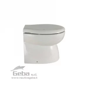 Wc elettrico barca toilet elettrica con seduta confortevole a chiusura soft-closing con tazza e base in Porcellana antiurto