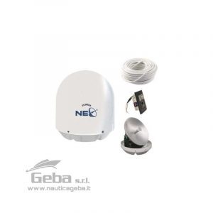 Antenna satellitare barca giro-stabilizzata Glomex Pandora per segnali TV full-HD DVB-S2 4K