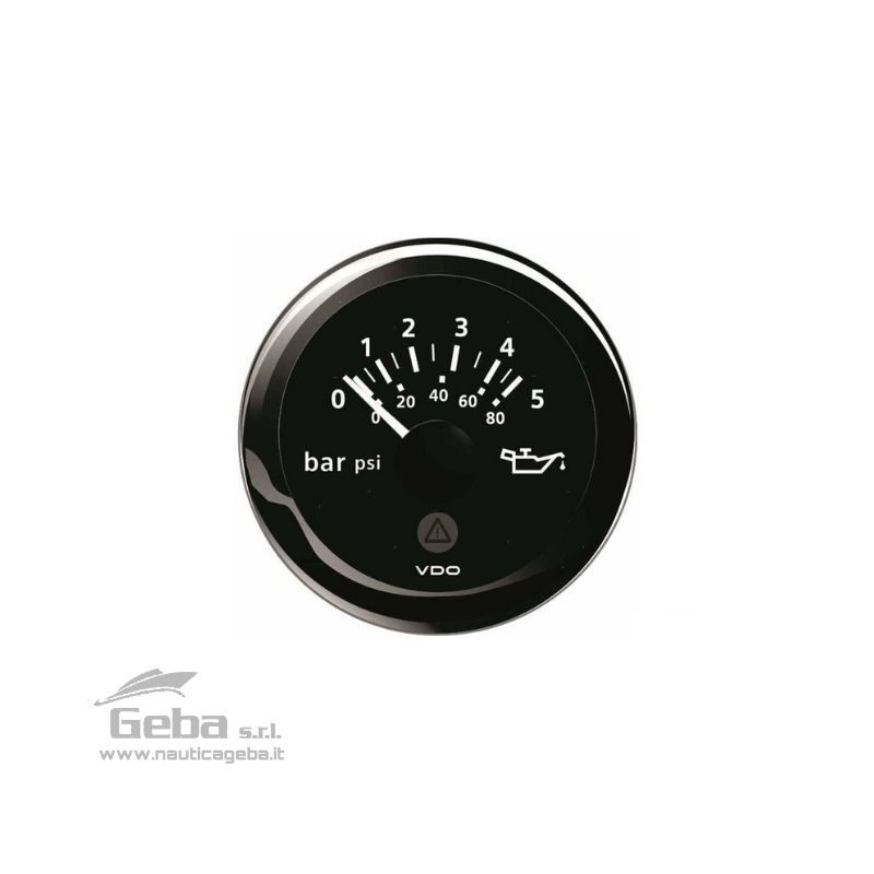 Strumenti VDO View-Line 8-32V completi di cablaggio.
Doppio vetro anti-appannamento con protezione frontale IP67.
Illuminazione a LED. Strumenti VDO per nautica View-Line 8-32V amperometro