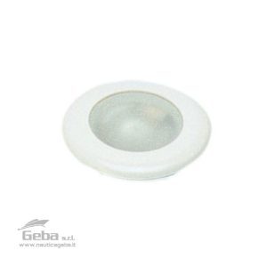 Plafoniera alogena da incasso 12V bianco