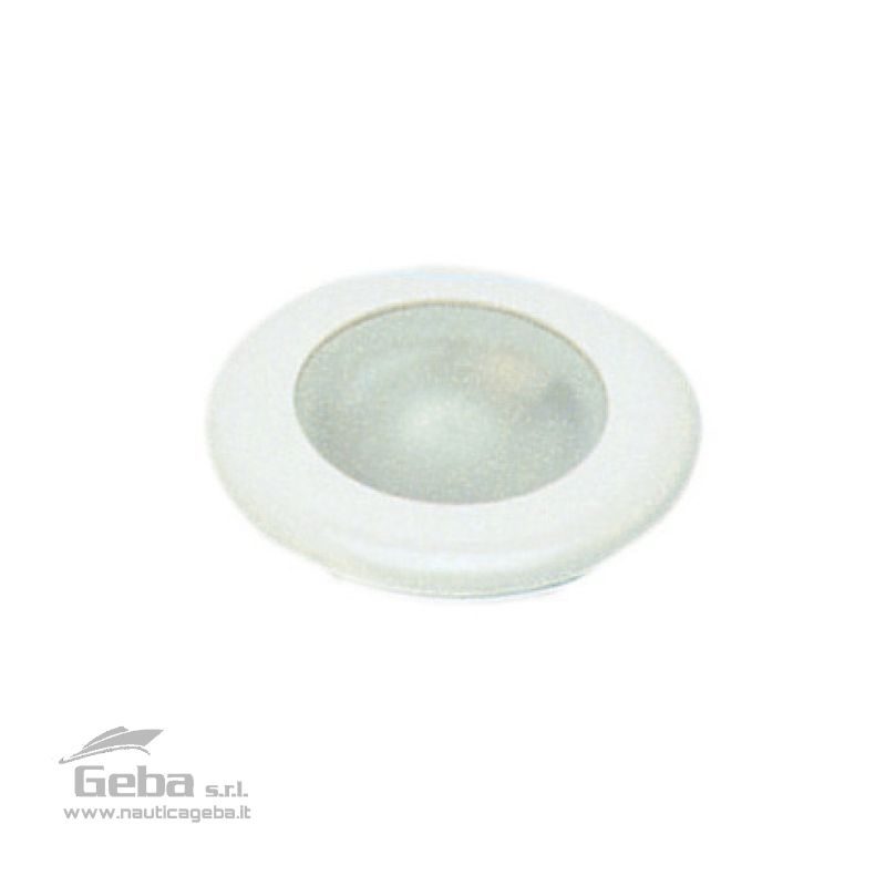 Plafoniera alogena da incasso 12V disponibili nel nostro negozio online di accessori nautici.
Plafoniera alogena da incasso BATSYSTEM Nova Classic dotata di corpo in ABS. Plafoniera alogena da incasso 12V bianco