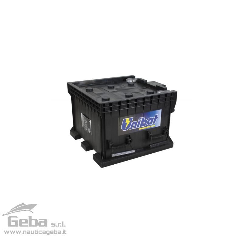 Batterie nautiche Unibat per barca 220 Ah 12V Batterie nautiche Unibat per barca 220 Ah 12V