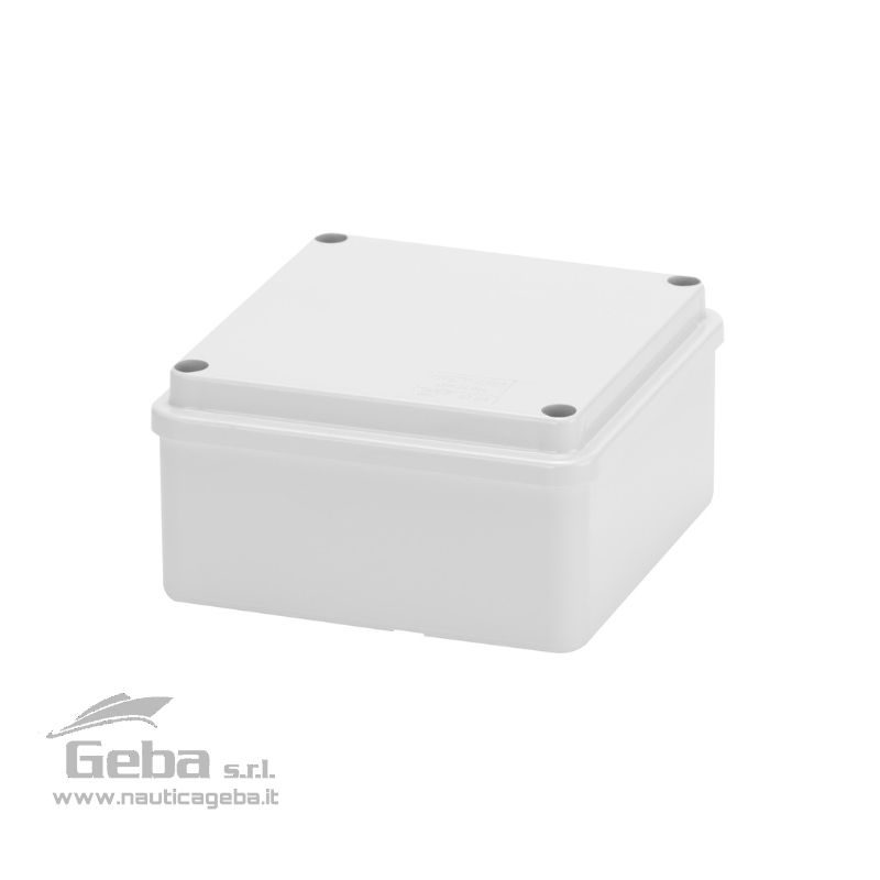 Cassetta scatola di derivazione con coperchio basso a vite IP56 100x100x50 mm Cassetta scatola di derivazione con coperchio basso a vite IP56 100x100x50 mm