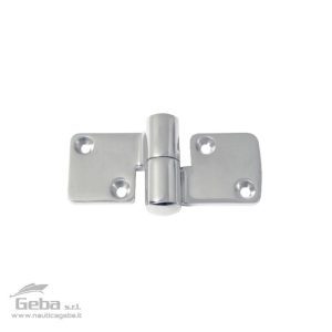 Cerniera inox sfilabile per barca 100 x 50 mm