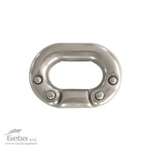 Falsa maglia per giunzioni catene calibrate in acciaio inox
