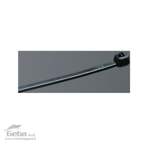 Fascetta stringitubo per cablaggio per impieghi gravosi 4,8x280 nera
