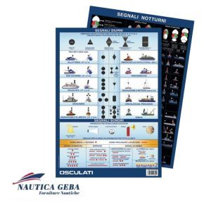 Tabella adesiva codice marino 297 x 210 mm