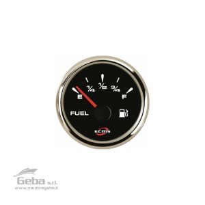 Indicatore di livello per controllo motore Ecms Black Chrome 1224V