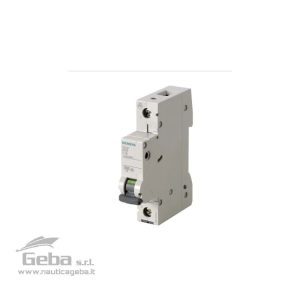 Interruttore magnetotermico Siemens 1P 25A 6 kA, Tipo C
