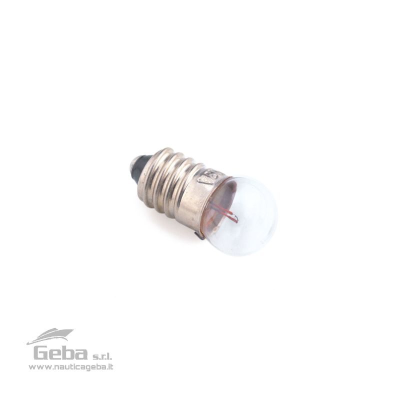 Lampadina di ricambio per boette luminose attaco E10 12V Lampadina di ricambio per boette luminose attaco E10 12V