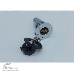 Prese e spine 3A in Ottone Cromato