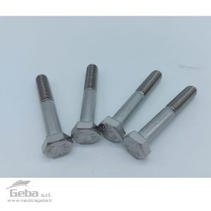 Viti in acciaio inox testa esagonale A2 6 x 40 mm