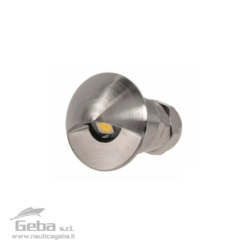 Luce di cortesia LED 12V in Acciaio Inox con montaggio a incasso.
Robusta e impermeabile IP67, ideale per battute e gradini.
Consumo ridotto 0,8W. Luce bianca fredda 6000 K°.
Completa di cablaggio stagno con fusibile. Luce di cortesia LED 12V in Acciaio Inox IP67