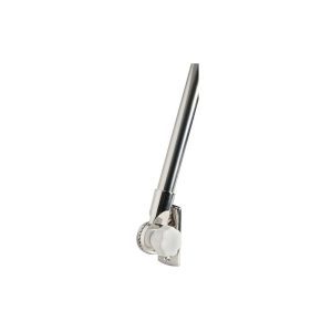 Fanale led su asta abbattibile, regolazione micrometrica con basetta dentata
