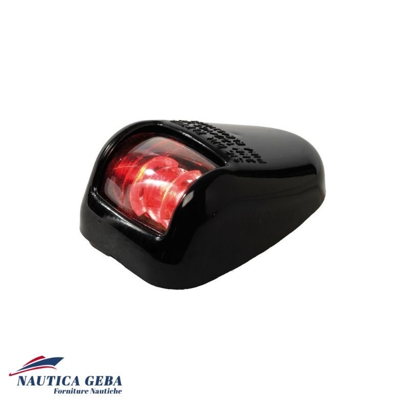 Fanali di navigazione piatti con Power-LED da 1W 1224V neri Fanali di navigazione piatti con Power-LED da 1W 1224V neri