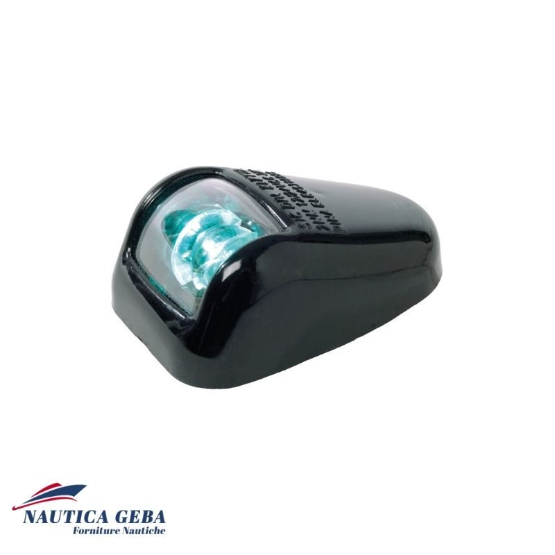 Fanali di navigazione piatti con Power-LED da 1W 1224V neri Fanali di navigazione piatti con Power-LED da 1W 1224V neri