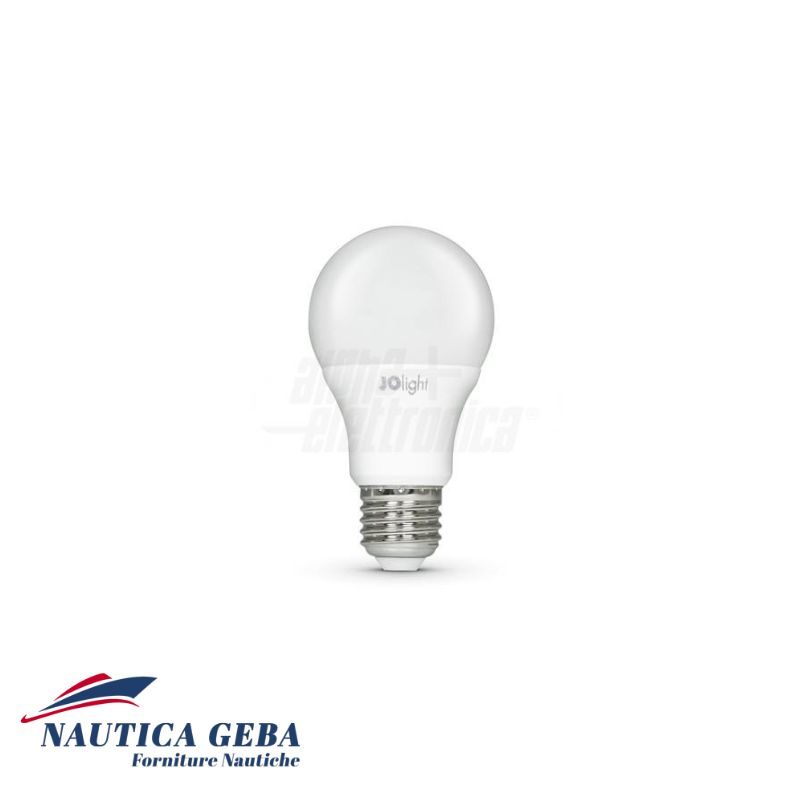 Lampadina a Led E27 - 8W - 1224Vdc - Bianco naturale
Lampadina a Led E27 - 8W - 1224Vdc - Bianco naturale