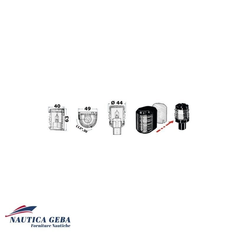 Luci di via Utility Compact approvate RINA Luci di via Utility Compact approvate RINA