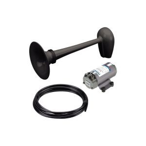 PW2-BN fischio 1220 m, nero ø 200 mm con compressore
