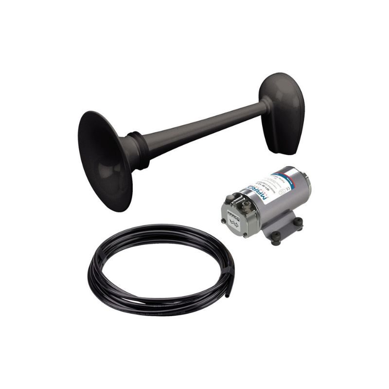 PW2-BN fischio 1220 m, nero ø 200 mm con compressore PW2-BN fischio 1220 m, nero ø 200 mm con compressore