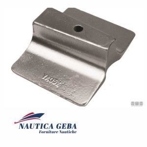 Anodo zinco placca piede yamaha 9.9f.