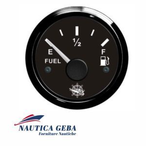 Indicatore carburante 10-190 ohm nero-nera 12-24v.