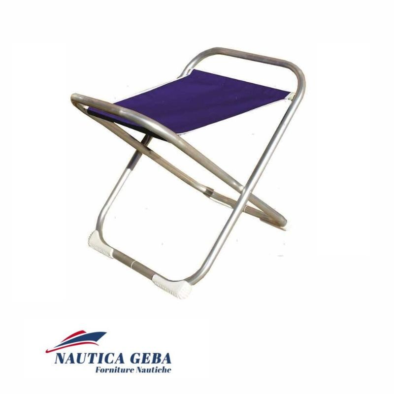 Sgabello pratico ed elegante Marathon M700 di Forma. Sgabello pieghevole Marathon M700 Blu
