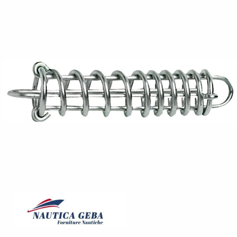 Molla ormeggio a passo variabile 280 mm per ormeggio barche. Molla ormeggio a passo variabile 280 mm