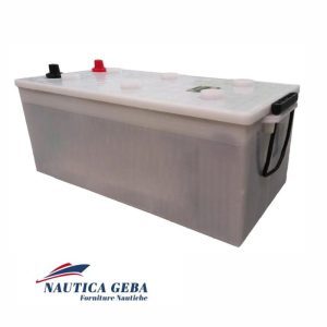 Batteria Unibat D 235Ah sigillata 12V 1350 ampere