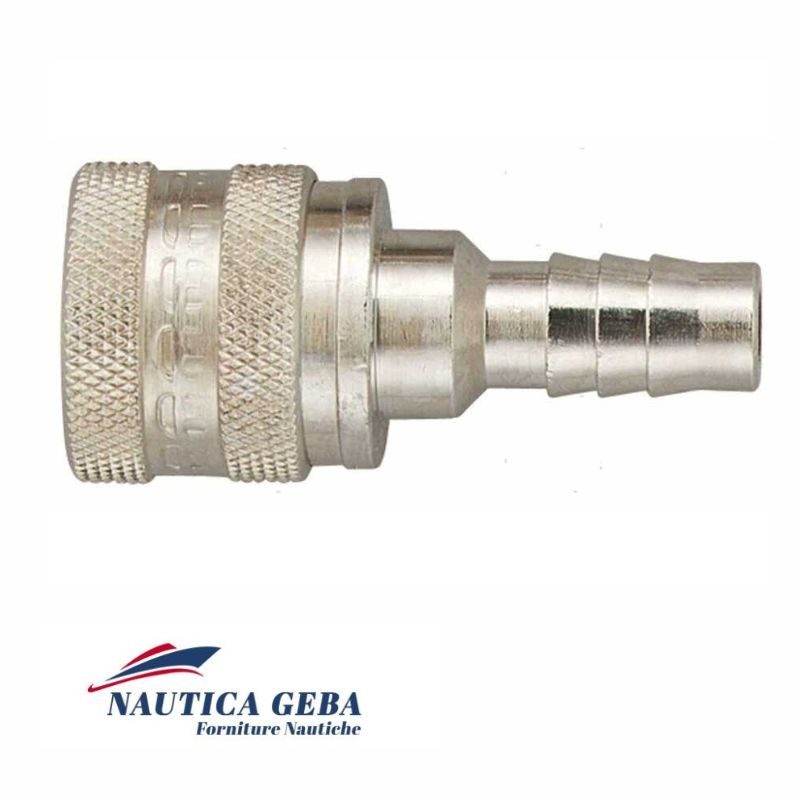 Innesto rapido carburante Femmina lato motore e serbatoio (portagomma 10mm) Innesto rapido motori Suz/Toha serbatoio fuoribordo