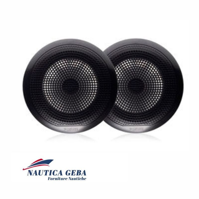 Griglia di protezione altoparlante AP07 nera per casse modello Riviera, disponibile nel nostro negozio online di accessori nautici. Griglia di protezione altoparlante AP07 nera