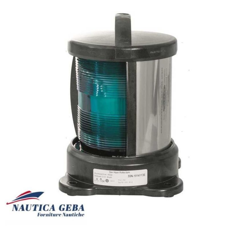 Luci di navigazione o fanali di via in vendita nel nostro negozio online. Fanali di navigazione Led DHR fino a 50 metri verde 112 gradi
