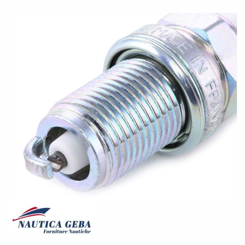 Candele accensione BR7HS-10 - per motori nautici fuoribordo. Numero dado esagonale 20,8 mm.