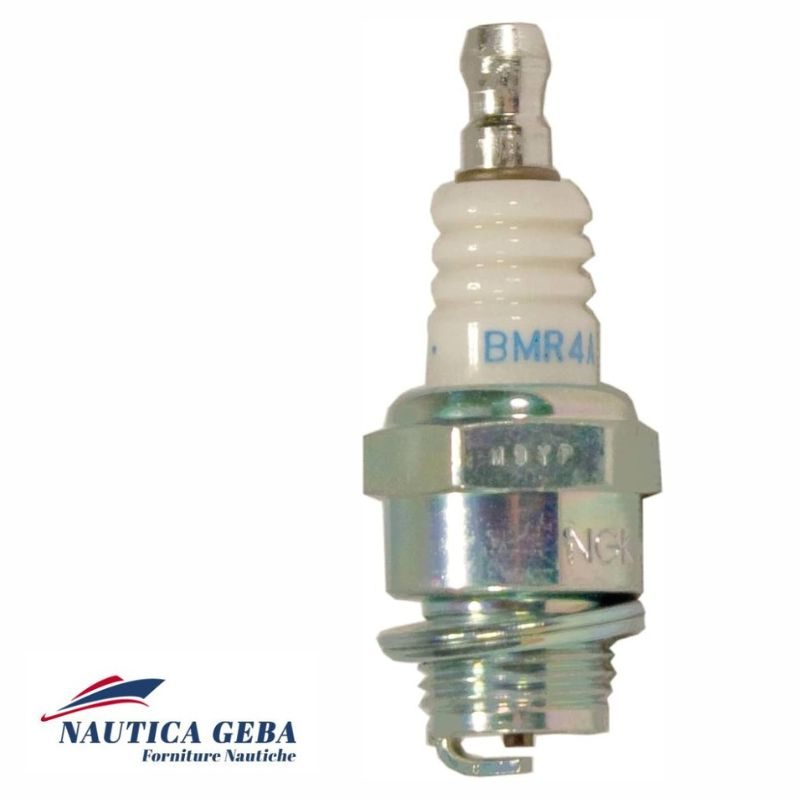 Candela NGK BR8-HS adatta a motori:
HONDA BF2A 1-cil. 4-tempi SOHV 84->00
HONDA BF20 1-cil. 4-tempi valvola laterale 84->98
Candela di accensione NGK bmr4a con nucleo in rame per motori nautici fuoribordo